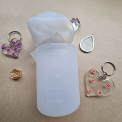 VASO MEDIDORA SILICONA IDEAL RESINA 100CC