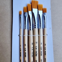 Set Pinceles Tigre x 24 Oferta - Crear Artística