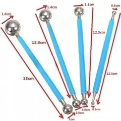 Set Bolillos Metálicos x 4 unidades - comprar online