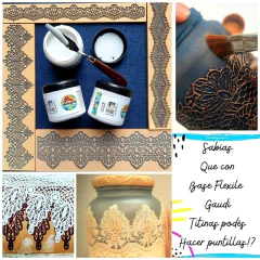 PACK X 4 MOLDES PUNTILLAS FLEXIBLES #1 - tienda online