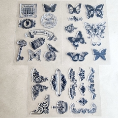 Set Sellos Silicona con Placa + Almohadilla - tienda online