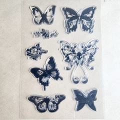 Imagen de Set Sellos Silicona con Placa + Almohadilla
