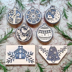 Sellos Navidad Fiesta #1