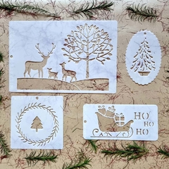 STENCILS NAVIDAD PACK #2