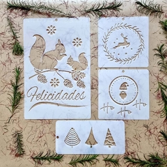 STENCILS NAVIDAD PACK #3