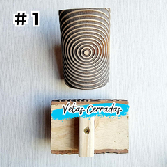 VETEADORES HyN 11cm Estructura Madera y goma - comprar online