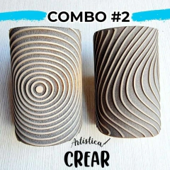 PACK X 2 VETEADORES HyN 11cm Estructura Madera y goma - comprar online