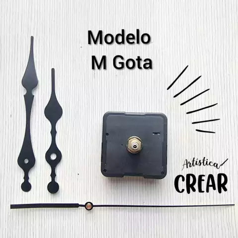 Máquina Reloj agujas medianas forjadas rectas