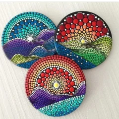 Set Puntillismo Pintapuntos Estrella Bolillos Metal