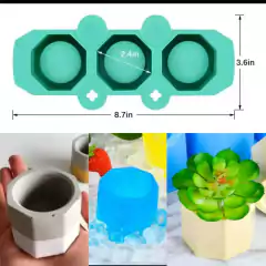 Promo Moldes Silicona Macetas Diseños Varios - Crear Artística