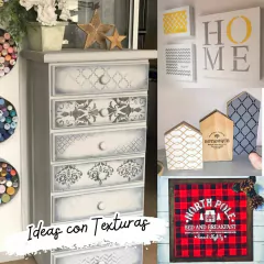 Pack 13 Stencils Decorativos Mixto Amor Mil Artes - Crear Artística