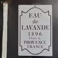 Pack 6 Stencils Decorativos Estilo Frances Mil Artes - comprar online