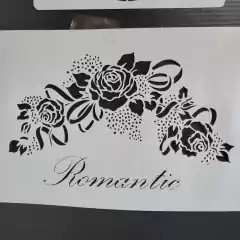 Pack 6 Stencils Decorativos Estilo Frances Mil Artes - Crear Artística