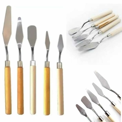 Set Espátulas Metálicas