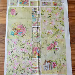 Imagen de Laminas Seda Decoupage Pack Varias Unidades Y Diseños