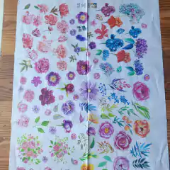 Imagen de Laminas Seda Decoupage Pack Varias Unidades Y Diseños