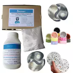 Resina Acrilica al agua Ecologica Terrazo Colada Laminado - comprar online