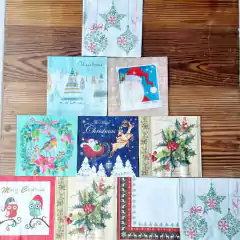 Pack Navidad Fiestas Stencil Servilletas - tienda online