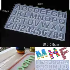 Kit Inicial Resina Acrílica Eco Moldes Letras Maceta - Crear Artística