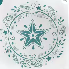Pack Stencils Fiestas estrellas casitas navidad - Crear Artística