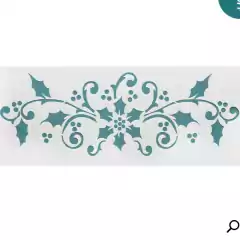 Pack Stencils Fiestas estrellas casitas navidad en internet