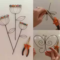 Pinza Alambrismo Artealambre Corta Enrula Prensa en internet