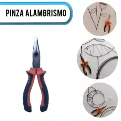 Pinza Alambrismo Artealambre Corta Enrula Prensa