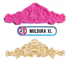 Molde Silicona Moldura Barroca XL ideal marcos muebles - comprar online
