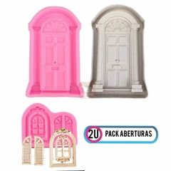 Moldes Silicona Pack Aberturas Puerta Ventana