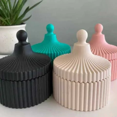 Moldes Silicona Promo Cajitas Circulares con tapa