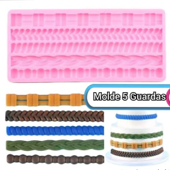 Molde Silicona Guardas Molduras Ornamentales Barrocas - comprar online