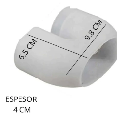 Molde Silicona Porta Vela Candelabro Forma U Resina Cemento Yeso - comprar online