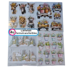 Láminas Termotransferibles Pack Adhesivo Incluido Multitransfer en internet