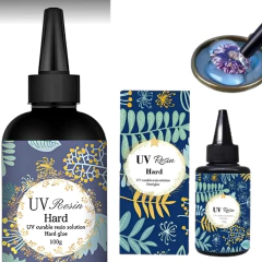 Resina UV cristalina secado rápido 100ml - Crear Artística