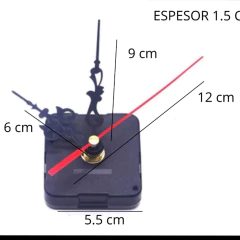 Set Reloj Completo Máquina mediana artesanias en internet