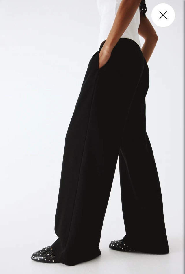 Pantalón ancho algodón frizado mujer amplio gardeniakids