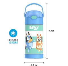 Imagen de THERMOS FUNTAINER “ BLUEY “ 355ml 12 horas de frío