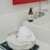 Toalha de Lavabo Social Linho Puro - Blueberrycasa