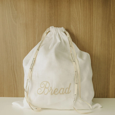 Saco para Pão Linho Puro