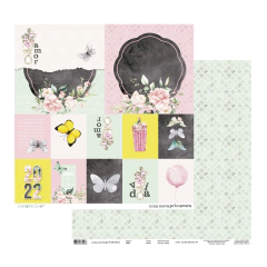 kit com 12 Papéis 30.5x30.5 Coleção Uma Nova Primavera - Decore Crafts - loja online