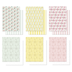 Bloco A4 básico - Coleção Uma Nova Primavera - Decore Crafts - comprar online