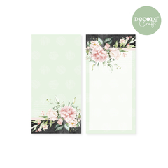 MIOLO DE BLOQUINHO 120g - 90x180mm - COLEÇÃO UMA NOVA PRIMAVERA - DECORE CRAFTS - comprar online