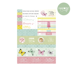 CHIPBOARD COORDENADO COM 32 FIGURAS - comprar online