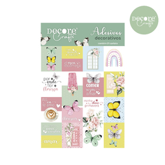 ADESIVOS DECORATIVOS - COLEÇÃO UMA NOVA PRIMAVERA - DECORE CRAFTS