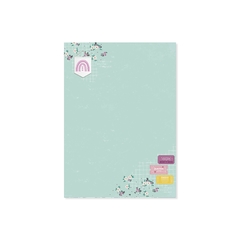 MIOLO PARA PAPELARIA (A5) - 40 FOLHAS - OFFSET 120 - COLEÇÃO JUNTOS PARA SEMPRE - DECORE CRAFTS - comprar online