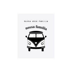 CARIMBOS DE SILICONE - KOMBI - 70 X 60MM - COLEÇÃO JUNTOS PARA SEMPRE - DECORE CRAFTS - comprar online
