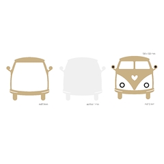 SHAKER BOX - KOMBI - 115 X 95 MM | COLEÇÃO JUNTOS PARA SEMPRE - DECORE CRAFTS - comprar online