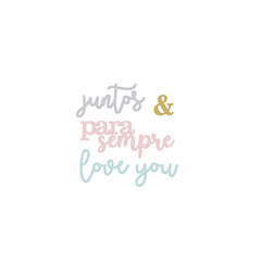 APLIQUE ACRÍLICO DOCE MARIA - JUNTOS PARA SEMPRE - DECORE CRAFTS - comprar online