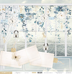 BLOCO DE FOLHAS COM 14 UNID - COLEÇÃO ELEGANCE - DECORE CRAFTS - Doce Papel Scrapbook