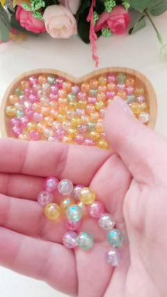 Entremeio Bolinhas translucidas coloridas em 2 tamanhos - comprar online